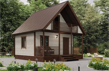 Дачный дом «Теремок» 6х6